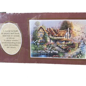 Art Painting Print Wall Decor A Home Built Of Peace And Love And Not Of Wood